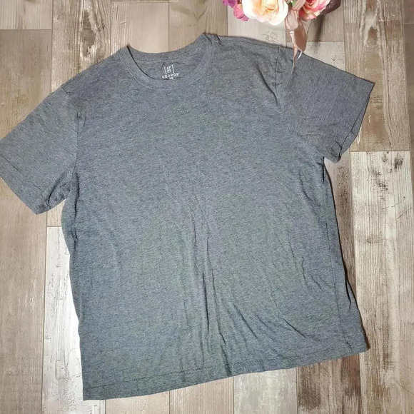 George Men's Size Large Gray Casual Crewneck T-Shirt EUC - Picture 1 of 10